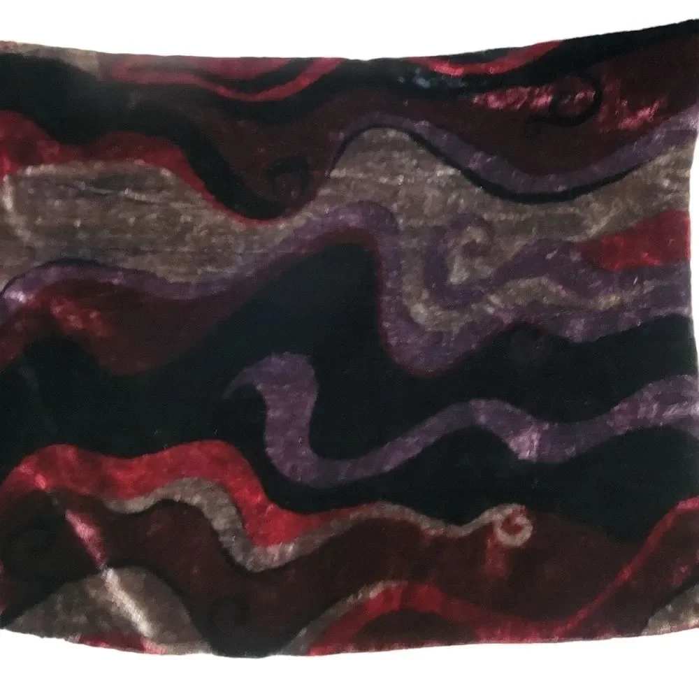 Chelsey by Joseph Velvet Silk swirl scarf